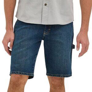 Men's Wrangler Carpenter Shorts Color: Blue Frontier Size: 38